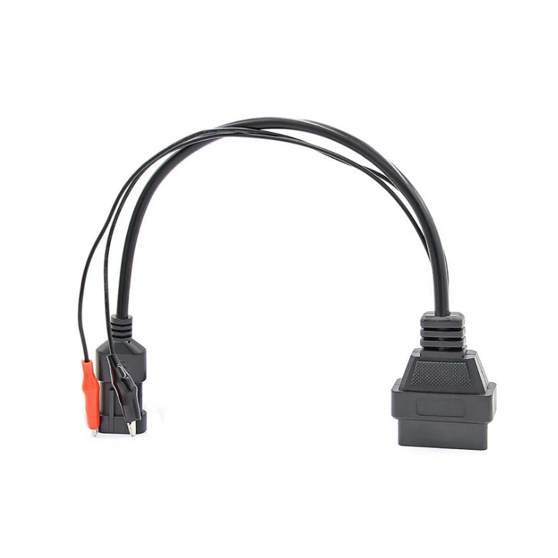 For  Fiat / Alfa/ Lancia 3 Pin to 16 Pin OBDII OBD2 connector Adapter Auto- Car Cable For Fiat 3pin Female Diagnostic Cable