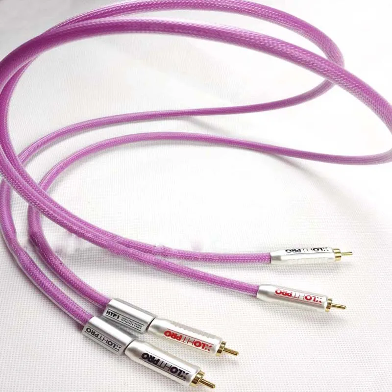 HIFI Pair XLO Signature HTP1 6N Singled-Ended audio interconnect Cable with RCA jack