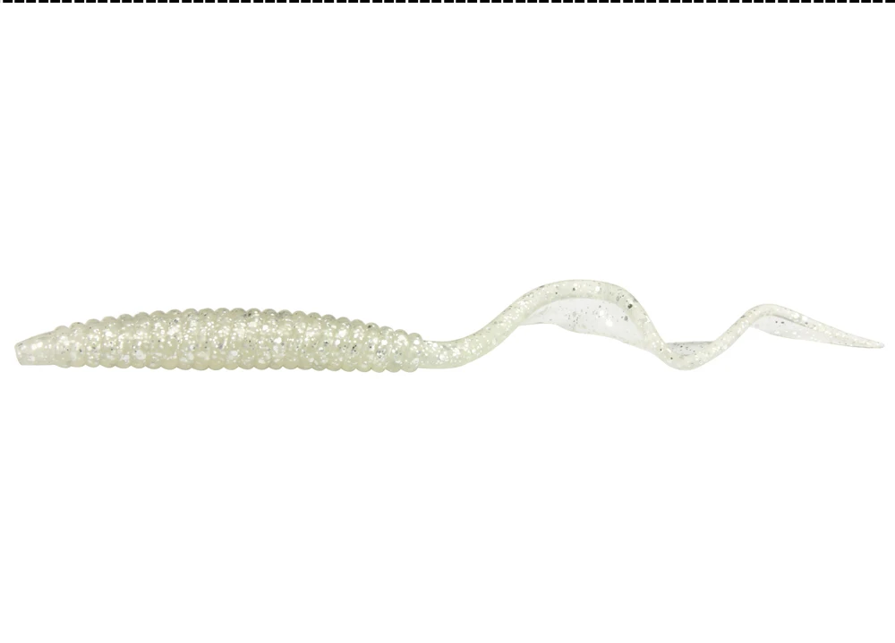 Spinpoler 18 cm 13 cm weicher Köder, Wurmköder, flexibel, langer Schwanz, 4 Farben, Silikon, Regenwurm, Würmer, lebensechter Angelköder, 5 Stück/Packung – Detail 9