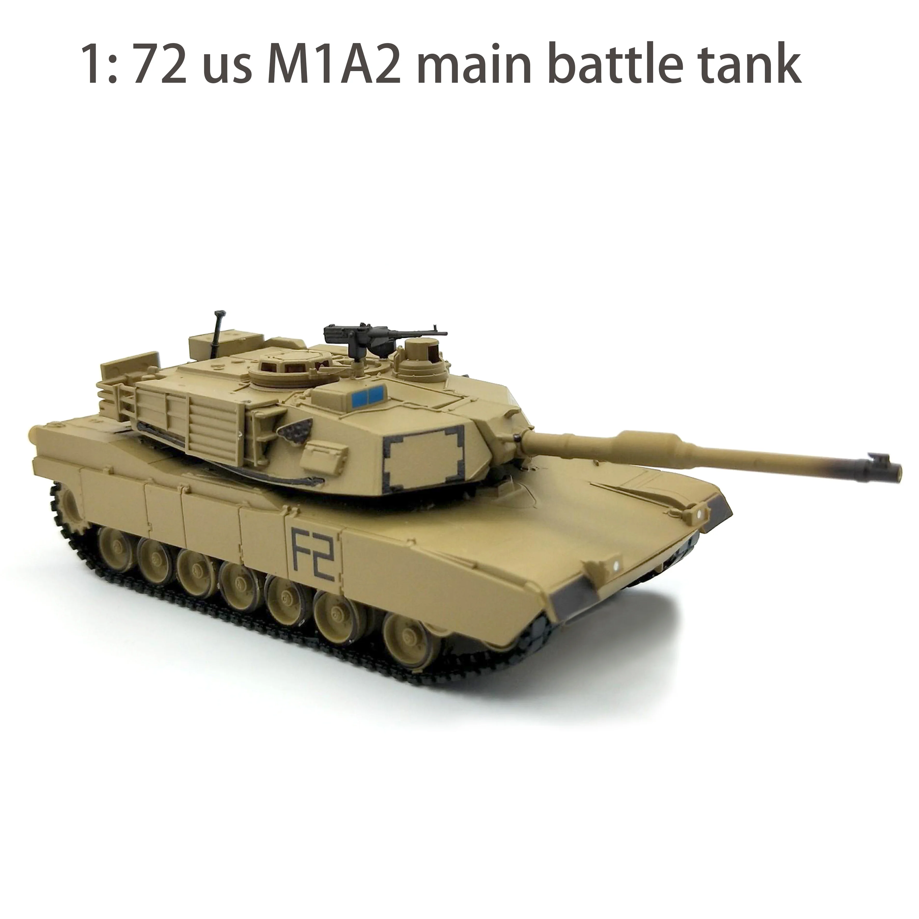 1: 72 us M1A2 main battle tank  Static simulation model 8802