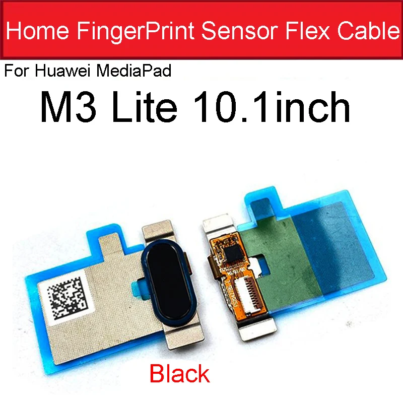 Fingerprint Sensor Home Connector Flex Cable For Huawei MediaPad M3Lite 8.4 BTV-DL09 10.1 CPN-AL00 M5 10.8 SHT-W09 AL09 BACH-W01