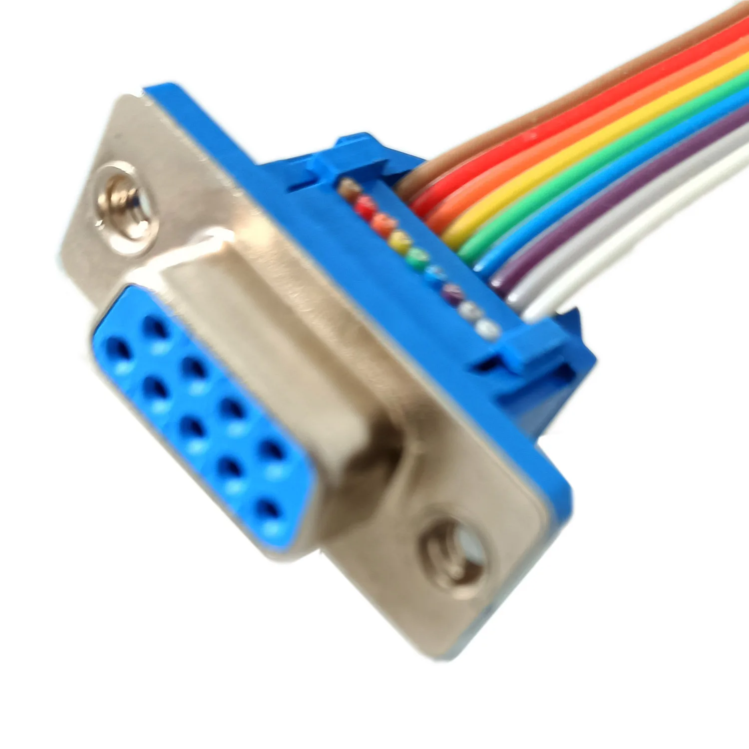 Cabo de extensão fêmea e macho fc10p para idc db 9pin, fêmea, macho, para placa de expansão serial, caso do chassi, parafusos m3