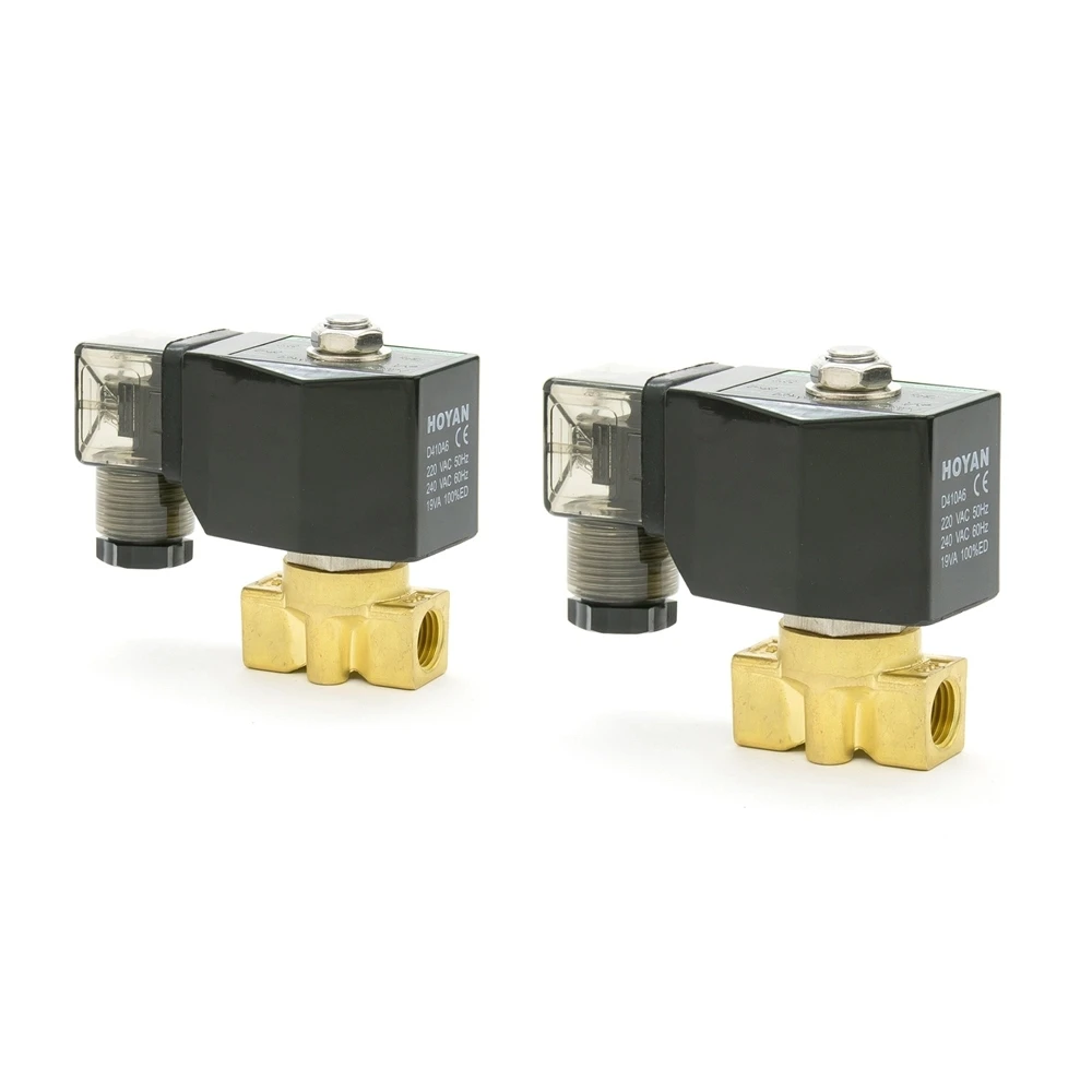 2 Way Normal Close Pneumatic Water High Pressure Solenoid Valve PG-M02 0-90bar Orifice 1.5mm BSP Port G1/4