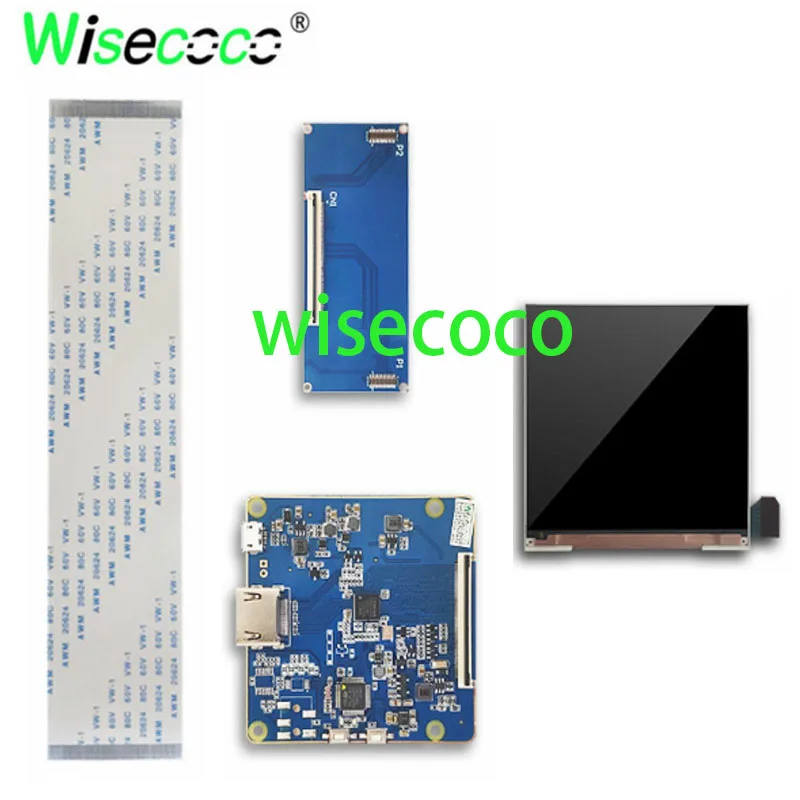 Imagem -04 - Wisecoco 3.1 Polegada 720x720 Tela do Painel de Exibição Lcd com Placa de Controle Mipi