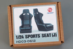 Hobby Design HD03-0612 1/24 Sports Seats (J) Detail-up Set  Model Car Modifications Hand Made Model