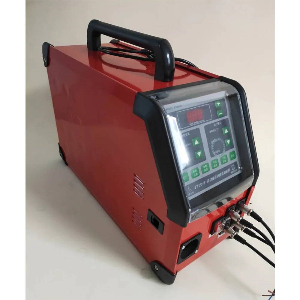 WF-007A 220V متعددة الوظائف التلقائي سلك لحام المغذية آلة لحام الأنابيب سلك لحام حشو