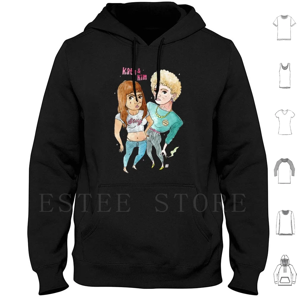 Kath And Kim Hoodies Kath And Kim Kath Day Knight Kim Craig Australian Comedy Abc Kath N Kim Elthrowup