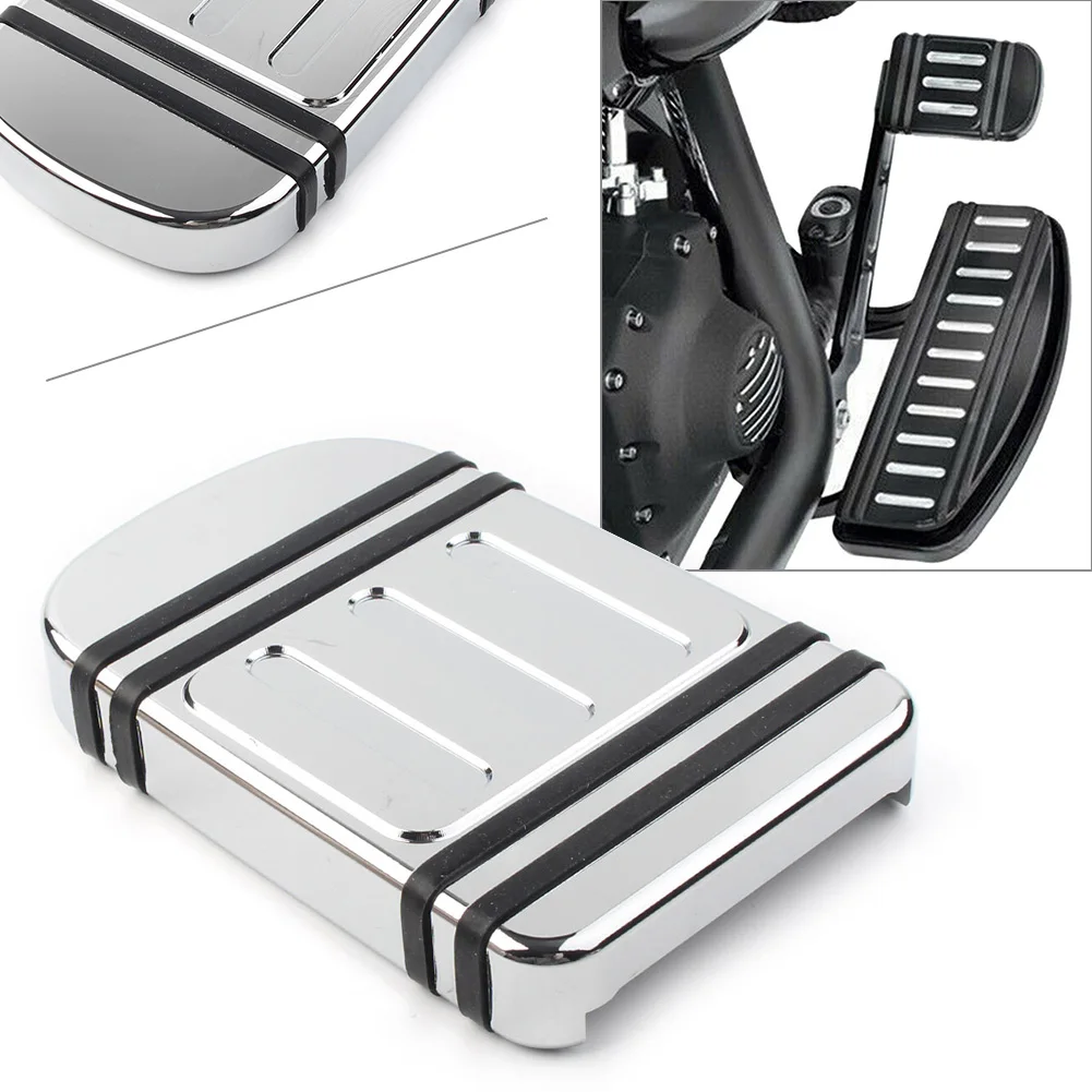 Motorcycle Large Brake Pedal Pad Extension Cover For Harley Touring Electra Glide Road King 1980-2020