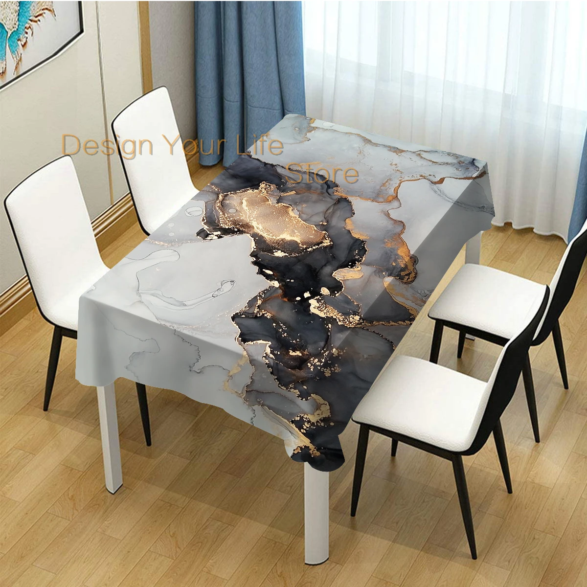 

Abstract Art Prints of Paintings Dining Room Kitchen Table Cover