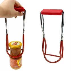 1PC Canned Pliers Heat-proof and Anti-skid Canned Lift Pliers Canned Lifter Tongs Canning Jar Lifter Jar Clamp