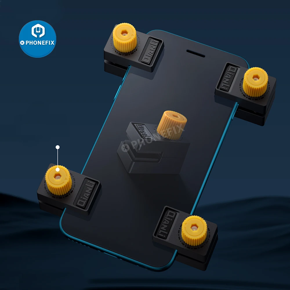 Qianli iclamp العالمي شاشة الهاتف كليب تركيبات البلاستيك تثبيت كليب للهاتف باد قابل للتعديل الشاشة الخلفية الزجاج الربط