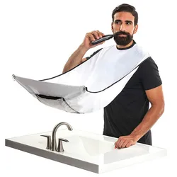 Grembiule da barba da uomo grembiule da barba da bagno rasoio da barba rasoio da uomo regalo mantella da barba per barba da uomo bavaglino pulito