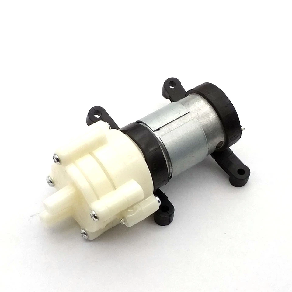 DC6-12V R385 Aquarium Fish Tank Round Water Air DC Diaphragm Pump Aquarium Air Pumps Accessories