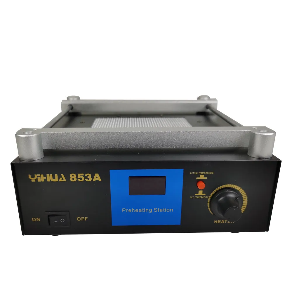 YIHUA 853A ESD BGA Rework Station PCB Preheat Desoldering Constant Temperature Lead-free Table Mobile phone preheating station