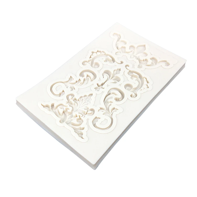 Decorative Pattern Silicone Sugarcraft Mold Resin Tools Cupcake Fondant Cake Decorating Tools image 4