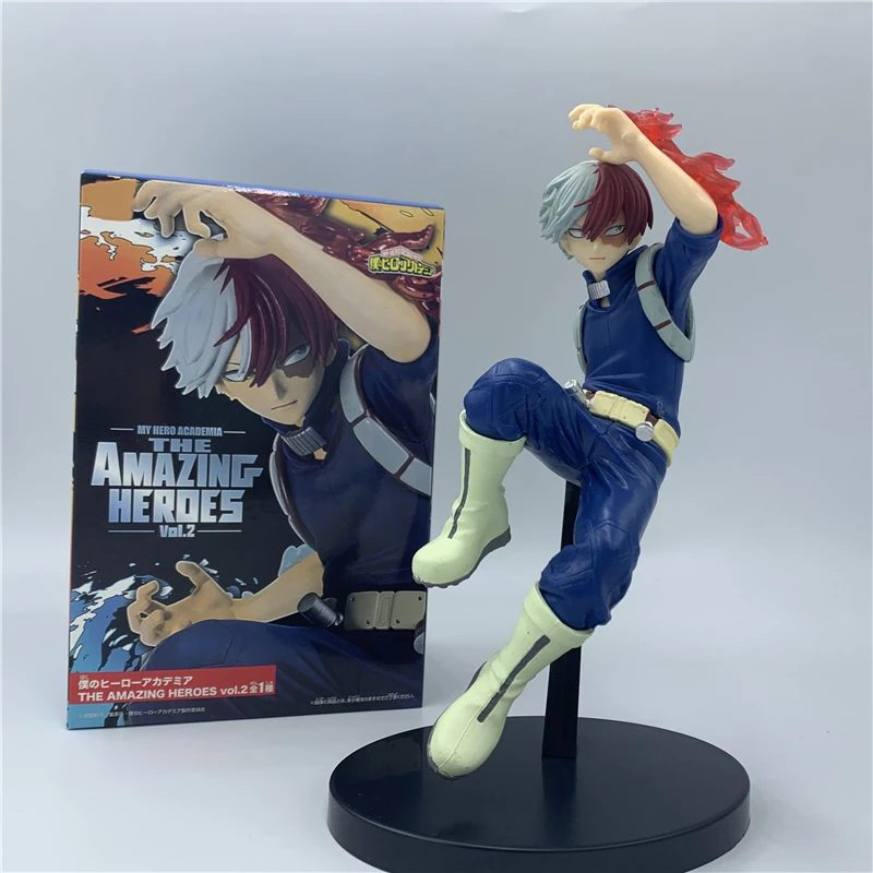 My Hero Academia Todoroki Shoto 3th Ver. Action Figure PVC Collecion Izuku Midoriya Deku Bakugou Katsuki Model Toy