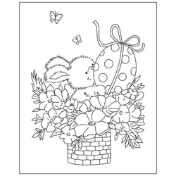 CustomClear Cute Transparent Clear Silicone Stamps for DIY Scrapbooking Card Making diy photo album Decorative Rabbit