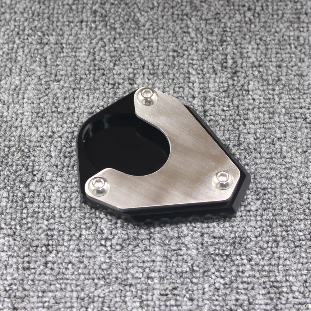 Fit KLX 230 1998-2016 Extension Enlarger Pad For Kawasaki KLX125 KLX150BF KLX230R KLX250 motorcycle Kickstand Sidestand Stand