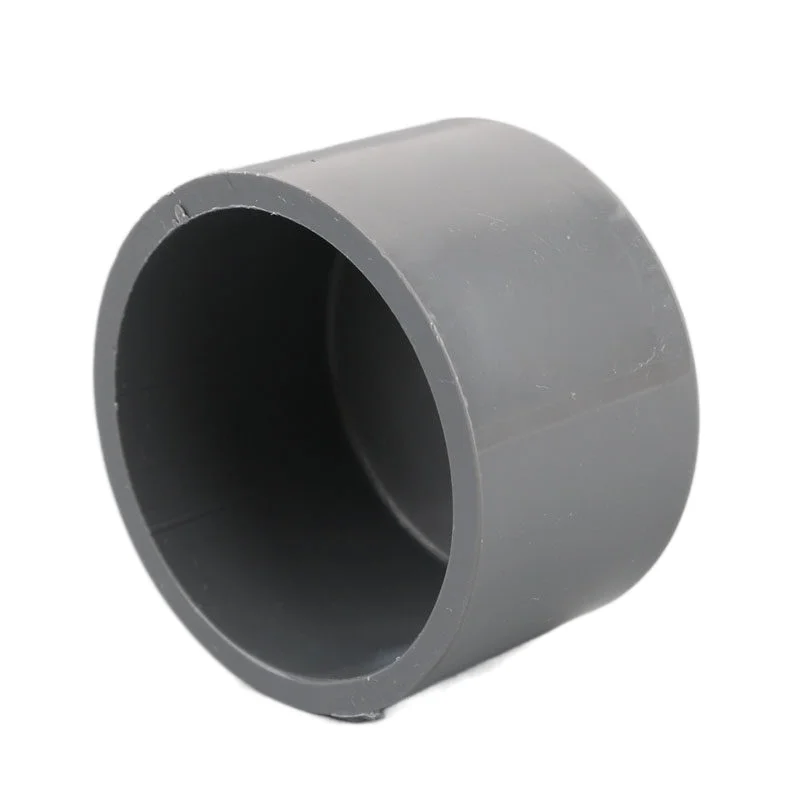 2pcs PVC20 25 32 40 50mm End Connector Water Pipe Plug Tube End Cap for Garden Irrigation Farm Accessories Adapter