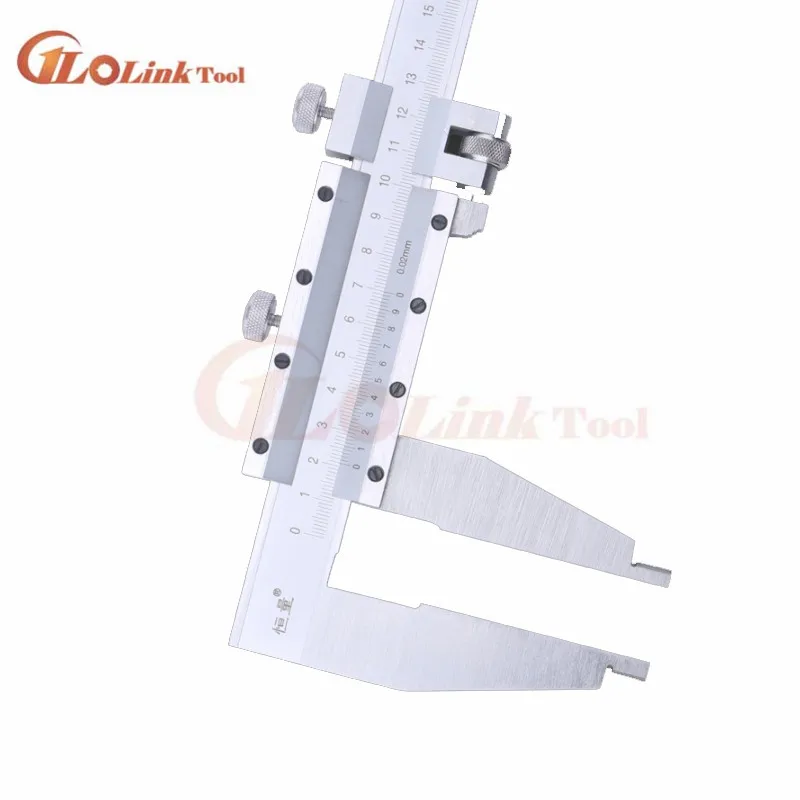 Open Vernier Caliper 0-600mm 0-500mm Laser Stainless Steel Vernier Caliper Measurement Micrometer Measurement Tool Micrometer