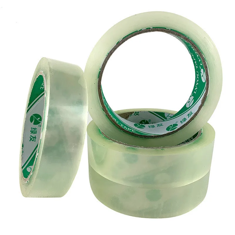 2.4CM High Viscosity Transparent Adhesive Tape Carton Box Packing Sealing Tape Clear High Viscosity Tape OPP Mounting Tape