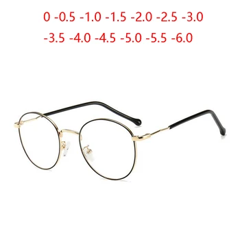 Owalne okulary korekcyjne z soczewkami asferycznymi dla krótkowzrocznych z filtrem UV 400