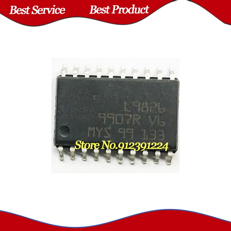 L9826TR SOP20 ، جديدة ومبتكرة ، في الأوراق المالية ، 2 قطعة للمجموعة الواحدة