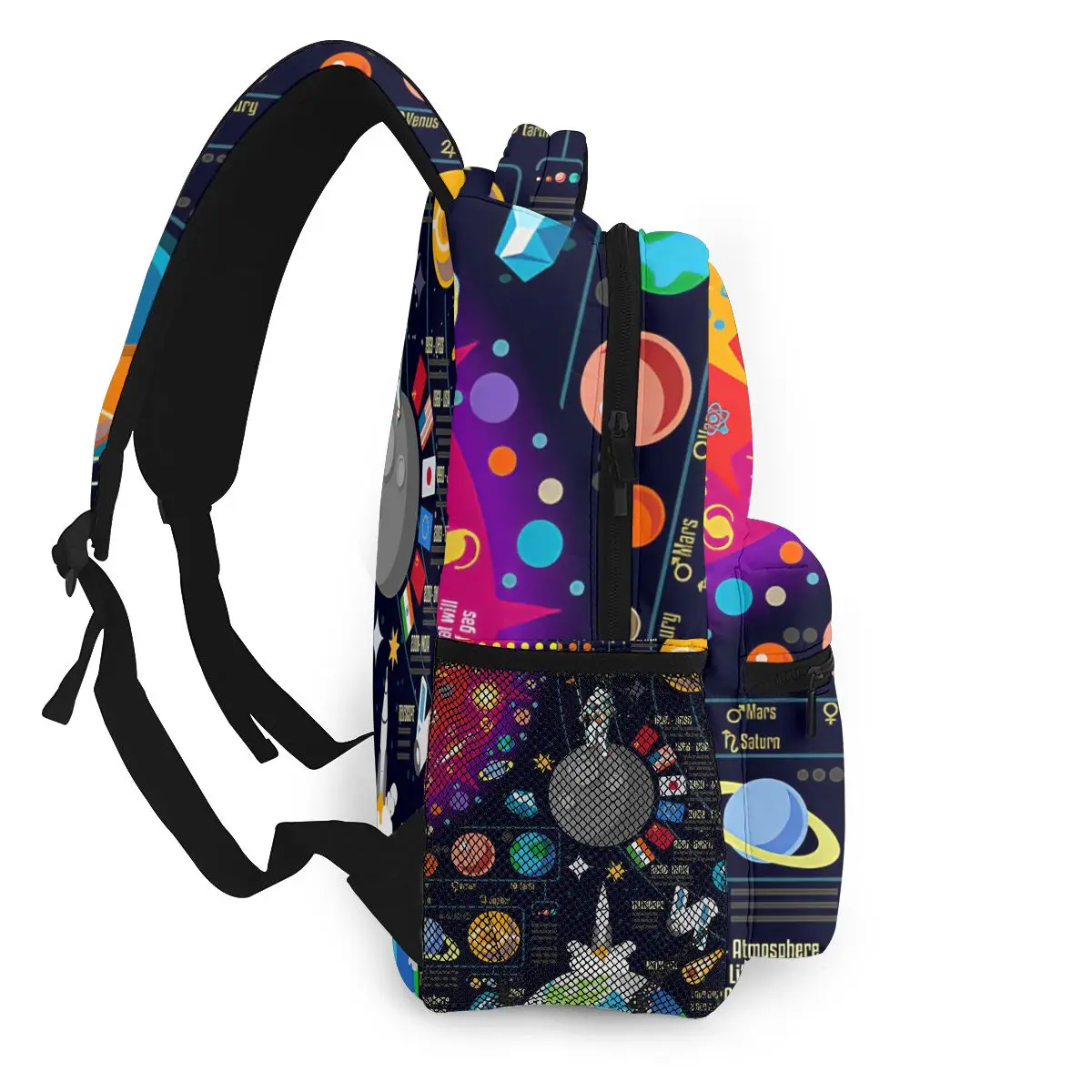 Mochila Space 3d Galaxy New Horizons para niñas y niños, mochila de viaje para adolescentes, Bolsa Escolar