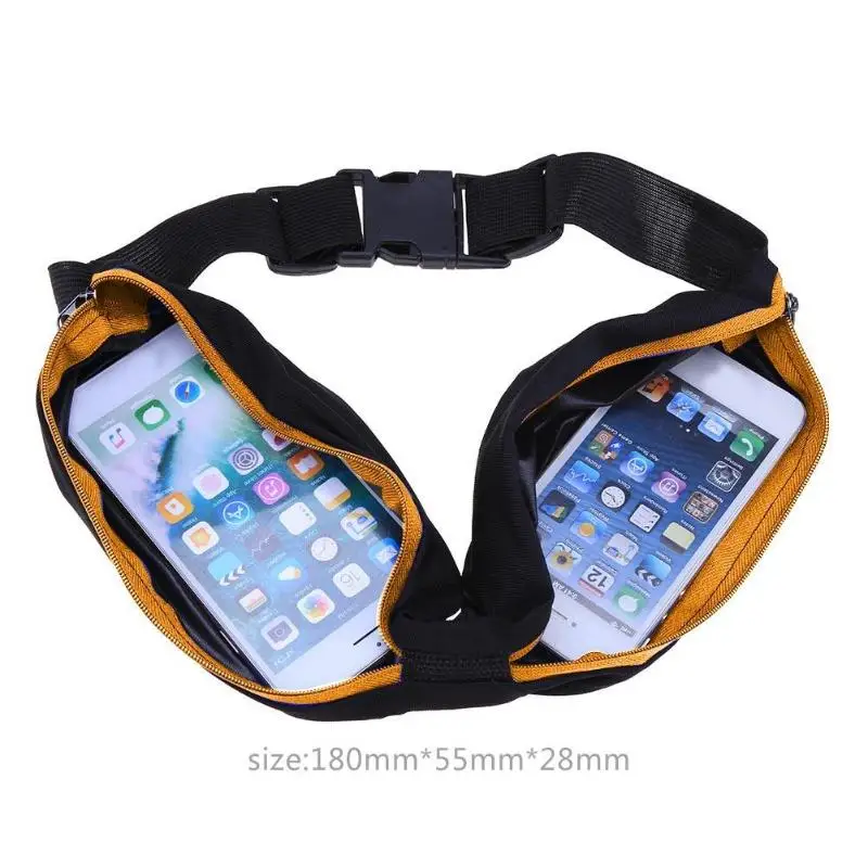 Women\'s Waterproof Running Belt Bag Nature Hike Trail Jogging Sports Training Bag Fitness Waist Phone Bag Female Belt Dropship