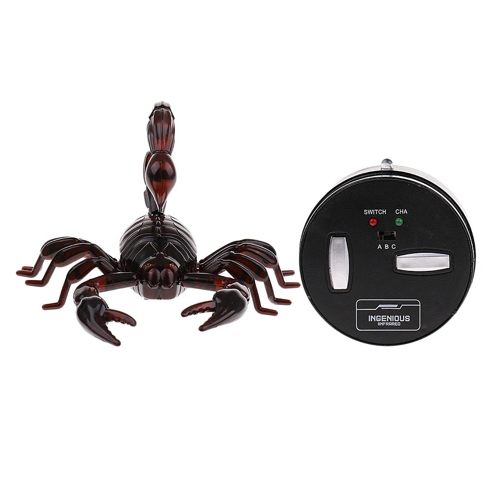 Electronic Pet Simulation Scorpion Robotic Prank Toys Remote Control for Kids