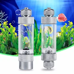 Check Valve-Regulator Diffuser Reactor Single-Head or Dual-Head Aquarium CO2 Bubble Counter Air Pump Accessories