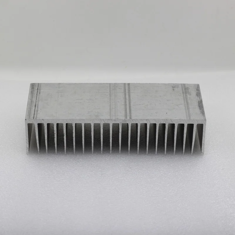 Heat Sink for Large Power Amplifier Chssis Pure Aluminum Radiator Heatsink Size 250×60×100mm DIY