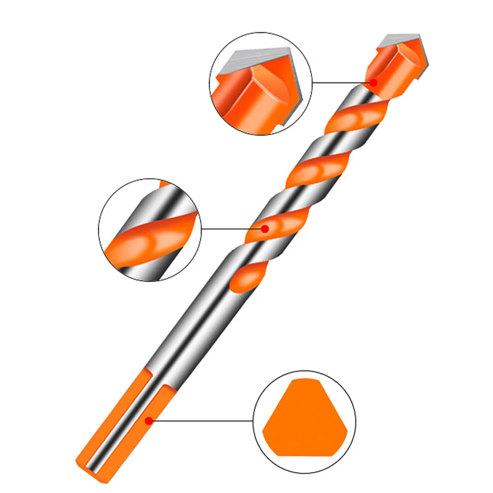 1ชุด3-16Mm Ultimate Brill Bits Multi-วัสดุสามเหลี่ยม Bit Diamond ชุดสำหรับกระเบื้องคอนกรีตอิฐพลาสติกไม้หิน