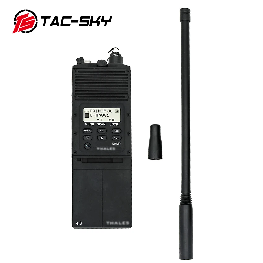 TAC-SKY AN / PRC 152 152A  harris virtual box walkie-talkie virtual model and  PTT H250 PTT 6-pin handheld speaker microphone