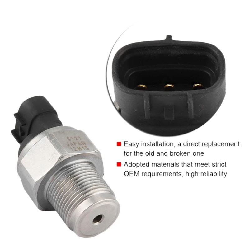 

Fuel Pressure Sensor 89458-71010 499000-6121 For Toyota Hilux 2AD-FTV Hiace D4D
