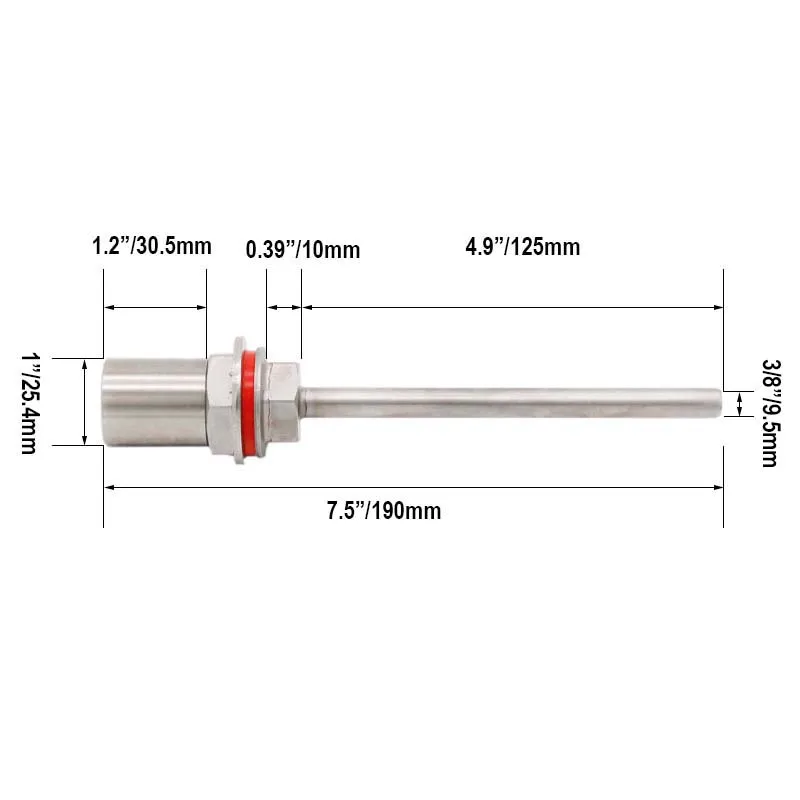 Stainless Weldless Thermowell 5