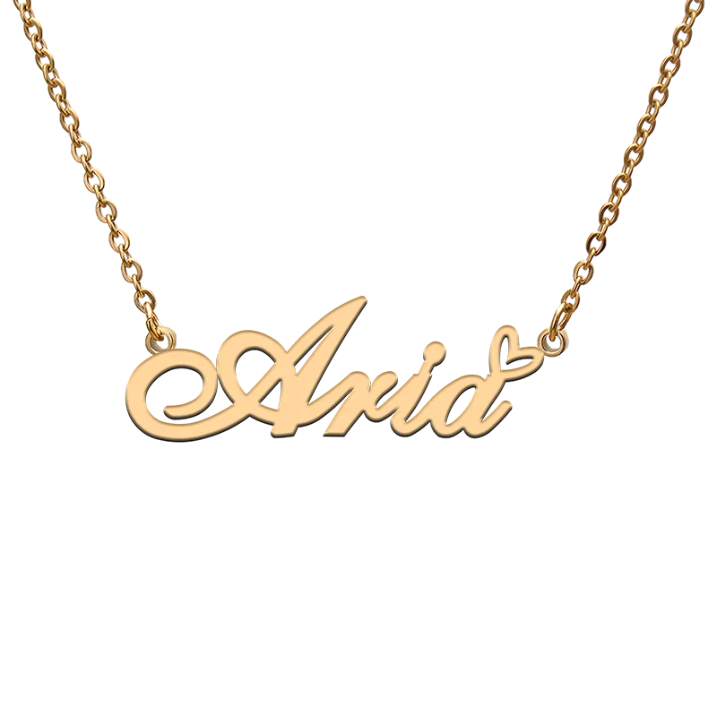 

Custom Personalized Name Necklaces for Aria Best Friends Birthday Christmas Mother Days Jewelry Gifts