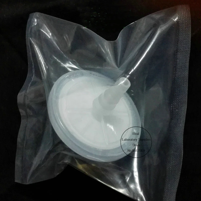 2pcs/lot 62mm 0.22um disposable sterile air filter with PTFE membrane for Medical sputum aspirator oxygen generator