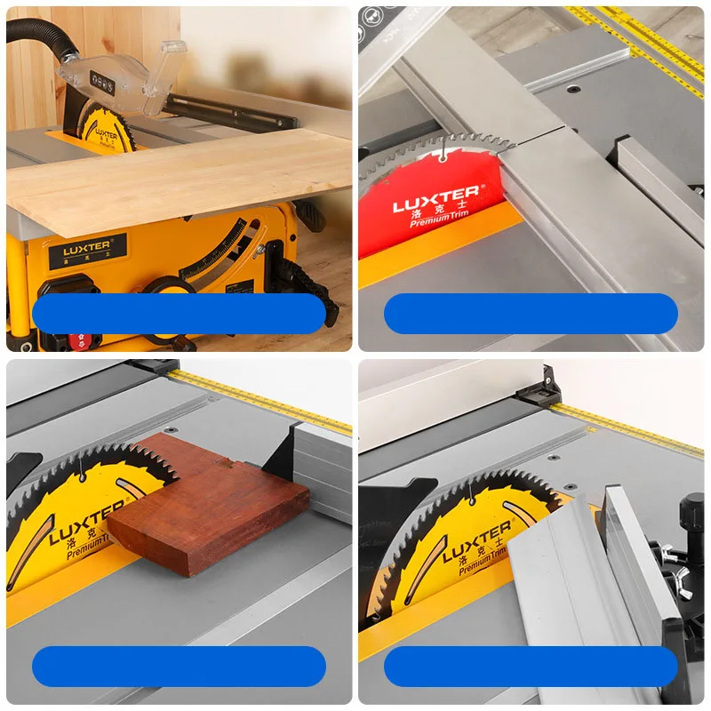 NEW 8-Inch Dust-Free Wood Cutting Machine Small Mechanical Desktop Portable Woodworking Sliding Table Saw