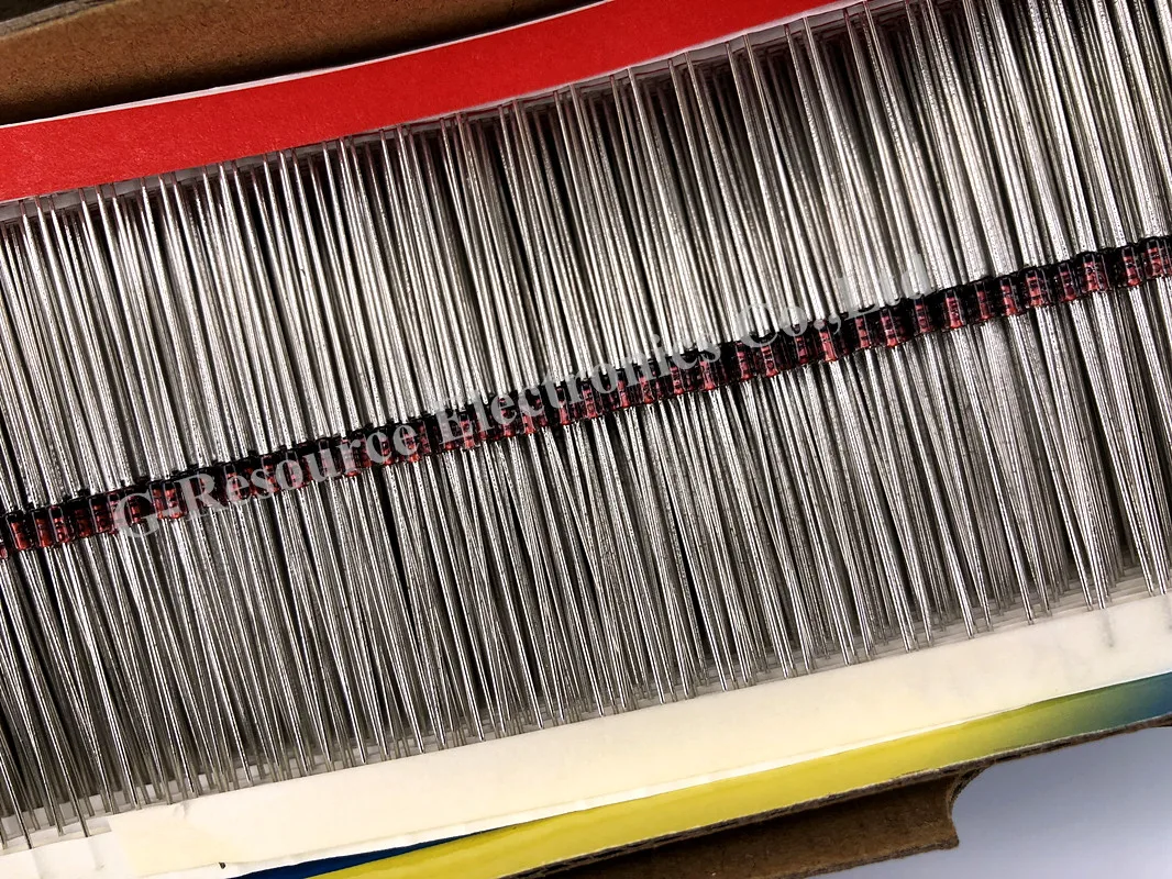 (100 Pcs) 1N4148 DO-35 500MW ความเร็วสูงสลับไดโอด Diode 100โวลต์