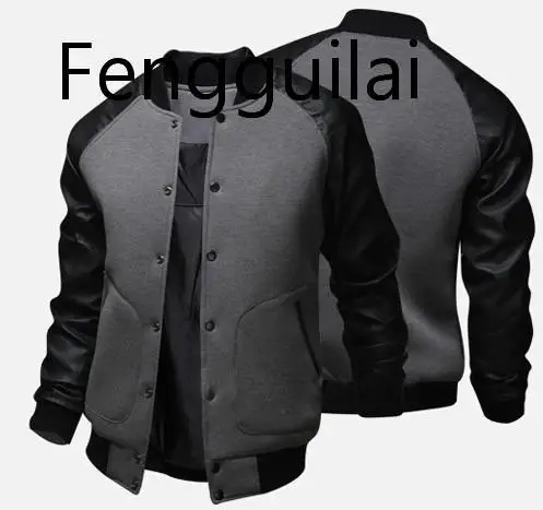 

2020 New Brand Baseball Coats Jackets 2020 Fashion Design Spring Autumn Winter Sports Slim Fit Jacket Men Brand Size XS- 5XL