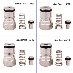 Cornelius typ keg Ball Lock Post & Poppet gwint żeński gaz + ciecz 19/32 