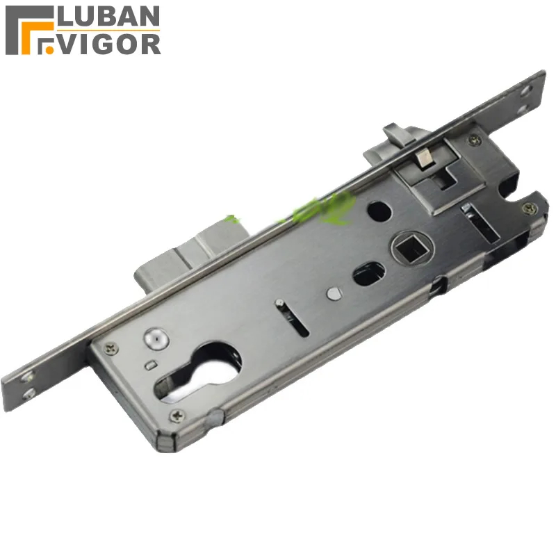 

304 Stainless steel door lock body,8535 8540 8550 panel 30x240, for Smart fingerprint hanlde lock,Outdoor patio door lock body