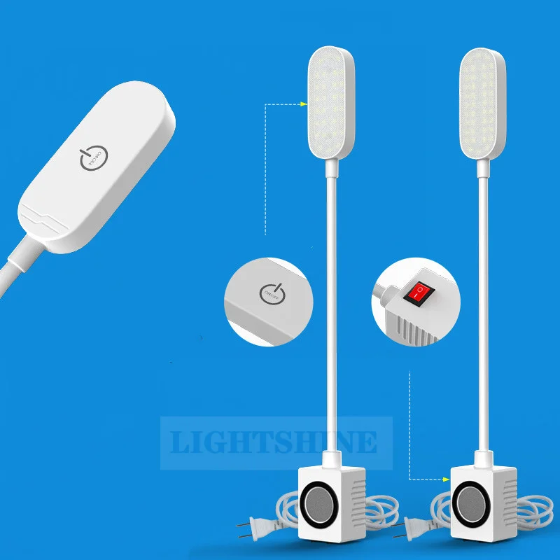 Led Machine Work Lamp Punch Draaibank Lamp 220V Met Magneet Kleine Apparatuur Industriële Verlichting Onderhoud Tafellamp