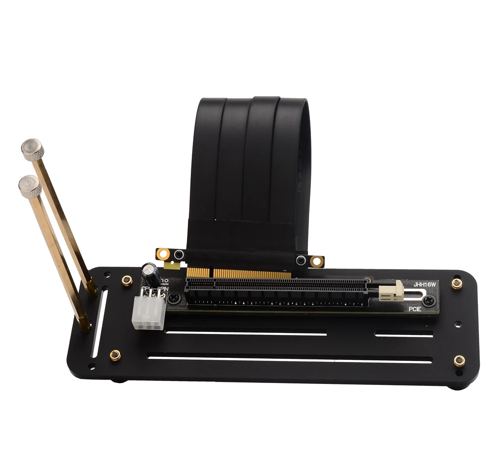 جديد متوافق Rtx 3060 Ti 3070 3080/3090 و PCIE 4.0 شاشة عرض عمودية بطاقة عدة PCIe 3.0 8x 16x حامل بطاقة جرافيكس عمودي