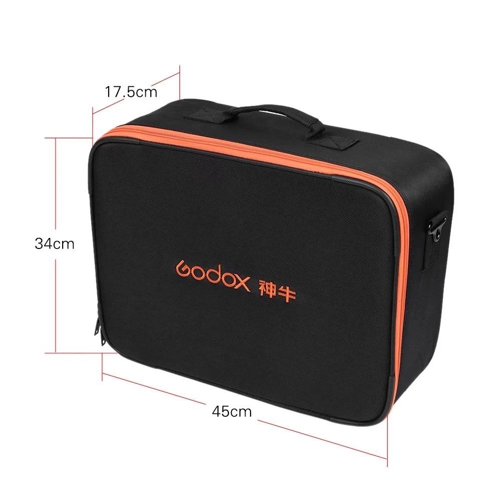 Godox Studio Flash Strobe Padded Hard Carrying Storage Bag Case for Godox AD600 Pro/AD360 Series Flash Outdoor Flash Accessory