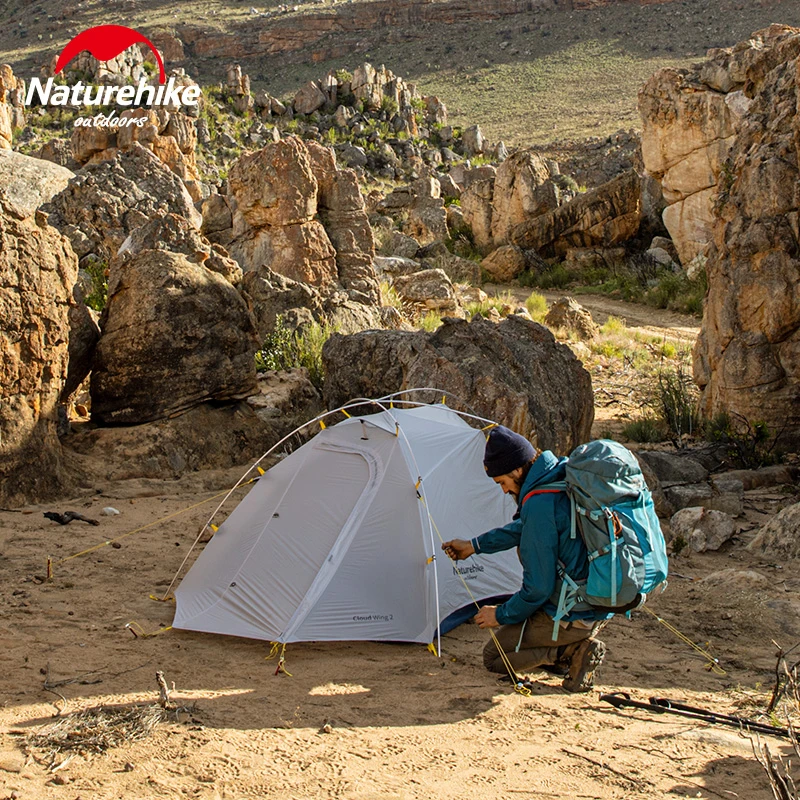 Naturehike Cloud Up Wing Cuben Fiber 2 Person Camping Tent
