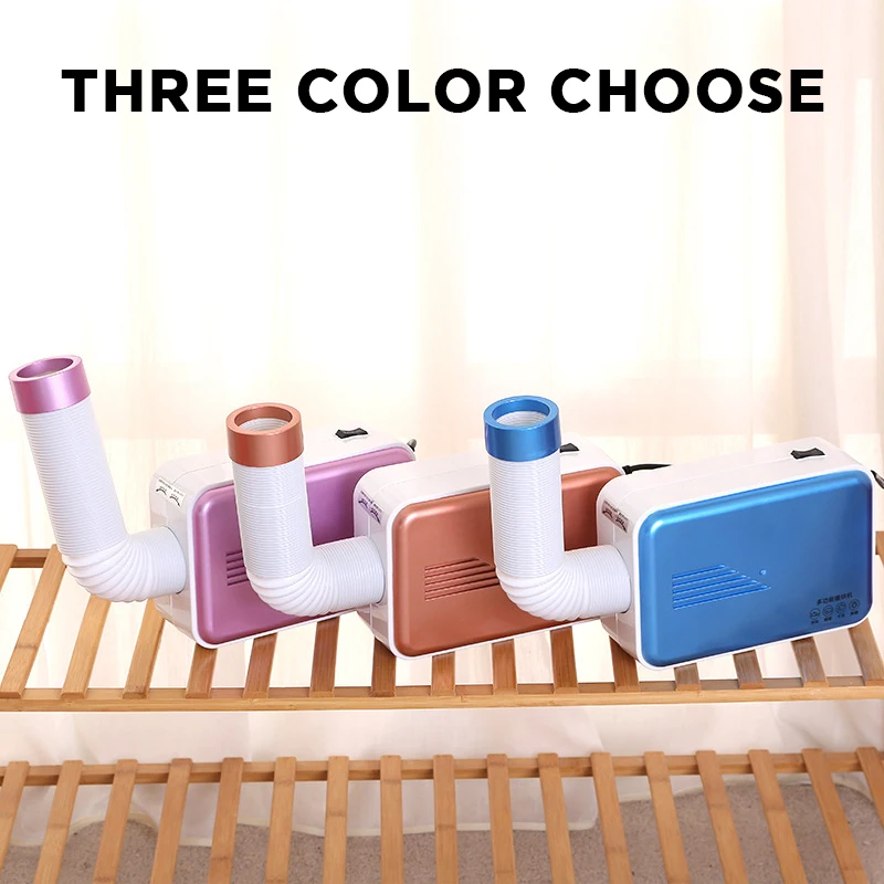 เครื่องเป่าลมไมโครเสื้อผ้าอเนกประสงค์สําหรับขจัดไร รองเท้าอบแห้งผ้าห่มเปียกแบบพกพาสําหรับใช้ในครัวเรือนในฤดูหนาว