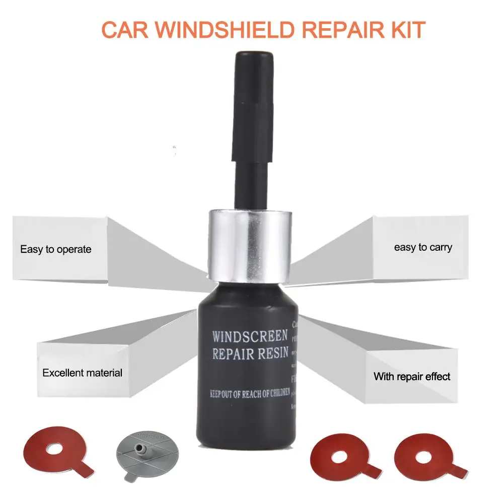 Car Windshield Repair Too Kit DIY Auto Window Screen Polishing Broken Cracked Windscreen Glass Repair Renovation Restore Tools