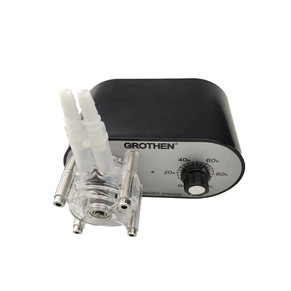 Imagem -02 - Bomba Peristáltica de Dosagem Ajustável de Bomba Taxa de Fluxo de 114500 ml Min com Adaptador